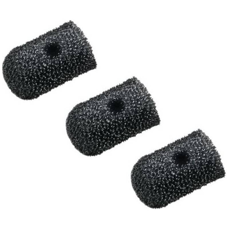 Audio-Technica AT8163 Windscreens Black 3-Pack For BP894