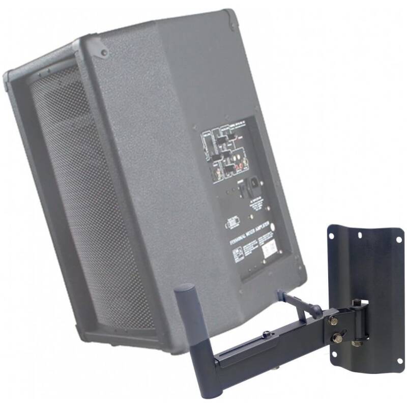 Stagg SPH-15BK/2 – Wall-Mounted Speaker Brackets with Mounting Poles