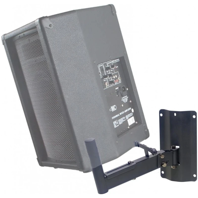 Stagg SPH-15BK/2 – Wall-Mounted Speaker Brackets with Mounting Poles