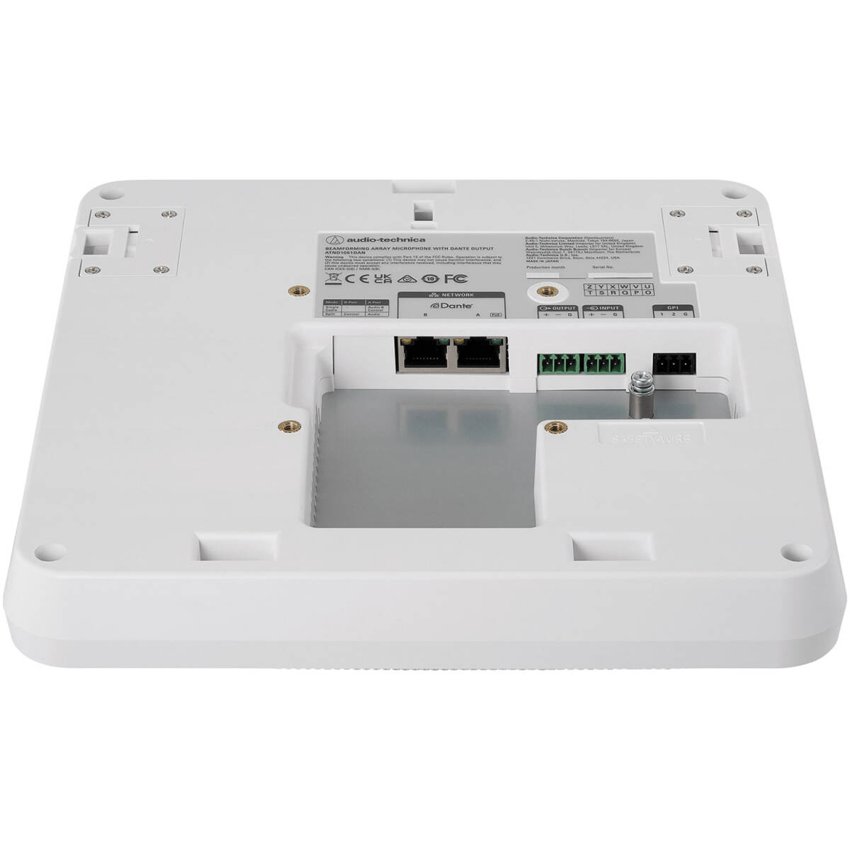 Audio-Technica ATND1061DAN Beamforming Ceiling Array Microphone With Dante - Image 4