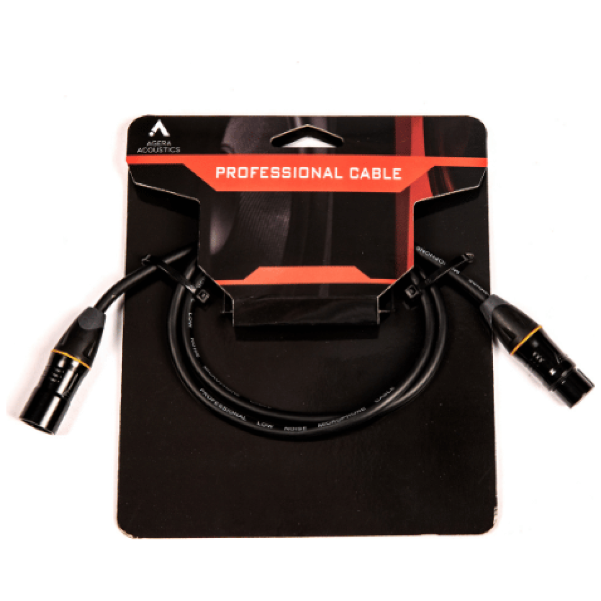 Agera Acoustics PRO Series XLR Cable 1M - Image 1