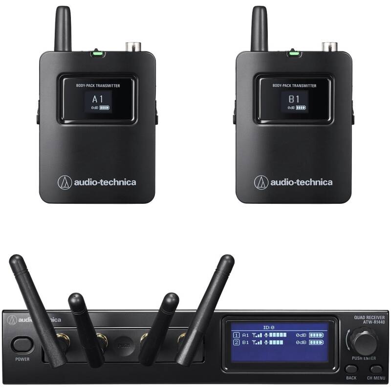Audio Technica ATW-1421 Dual Body-Pack System