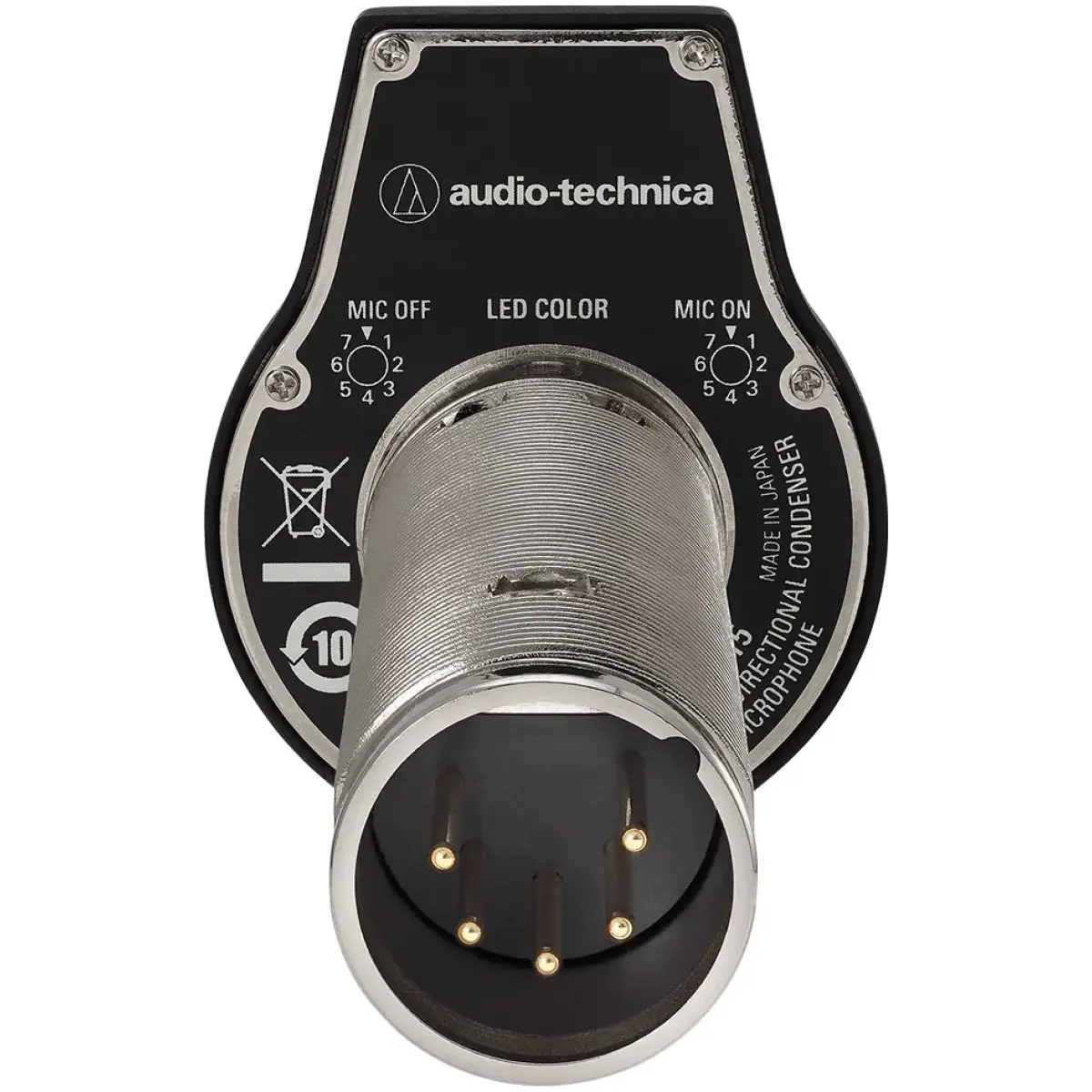 Audio Technica ES945O/FM5 Omni Cond 5-Pin Flush-Mount Boundary Mic - Image 2