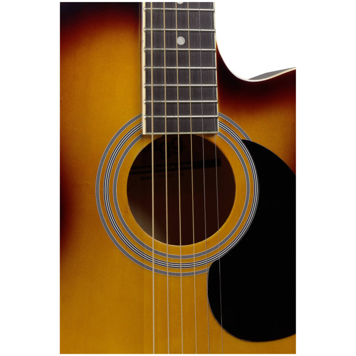 Stagg SA20ACE Sunburst Auditorium Acoustic Guitar - Image 2