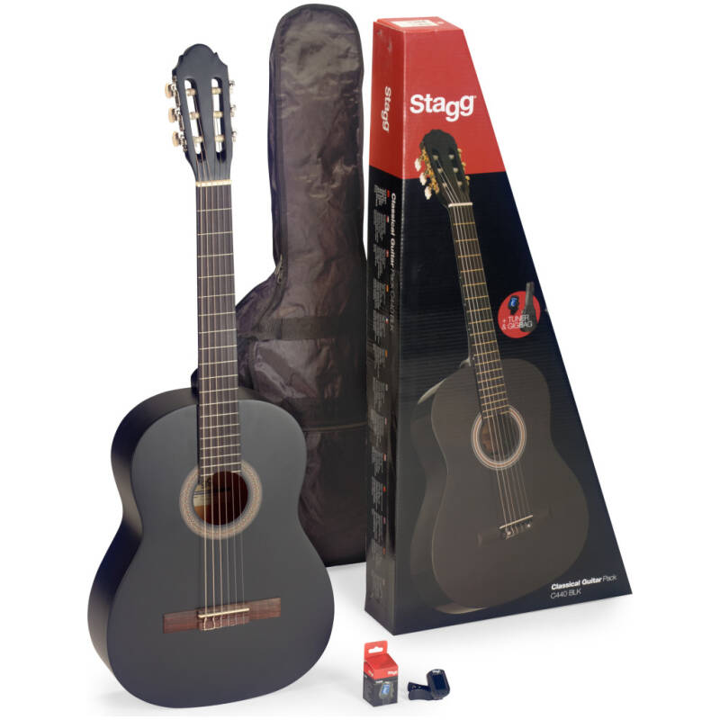 Stagg C440 M BK – 4/4 Acoustic Guitar Pack