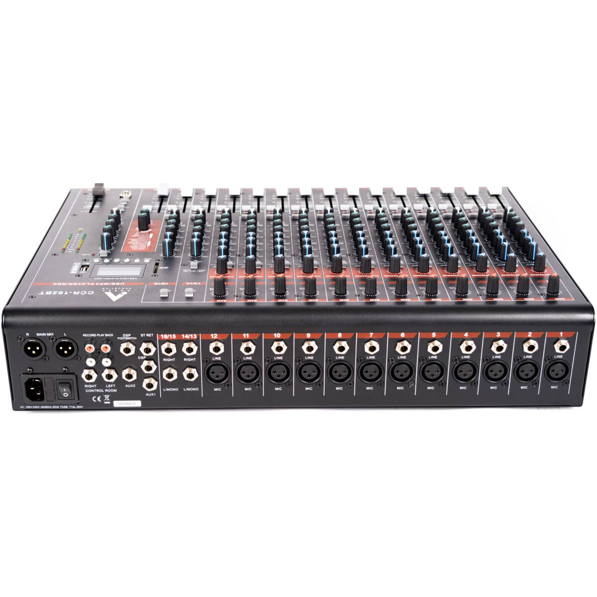 Agera Acoustics CCR-162BT 16-Channel Mixer - Image 8