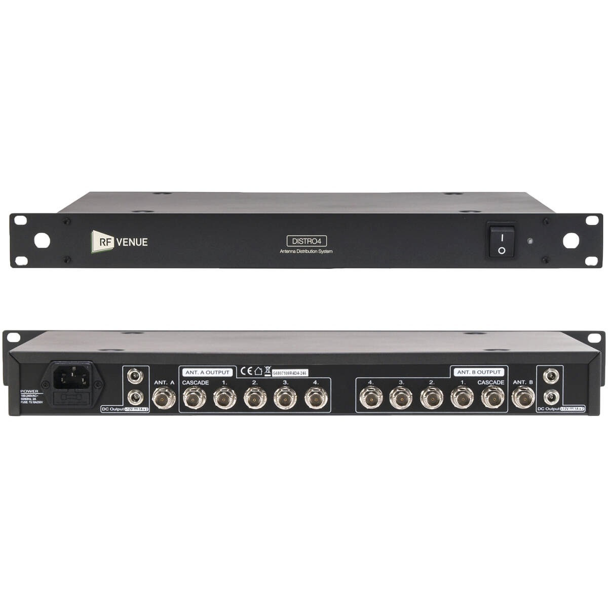 Audio Technica DISTRO4 RF Venue Antenna Distribution System - Image 2