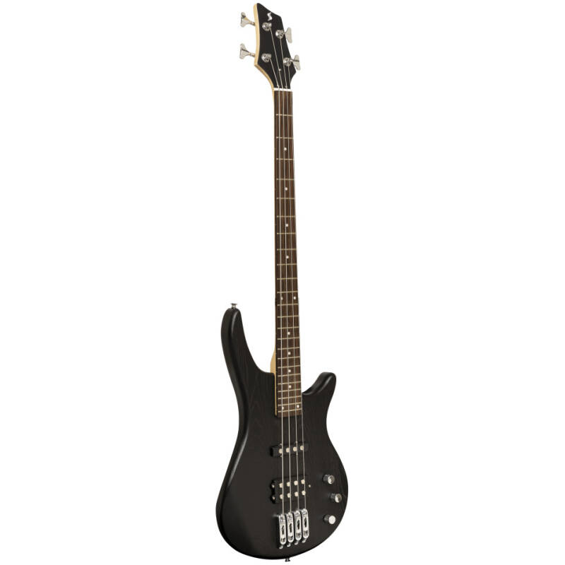 Stagg SBF40 Black Fusion 40 Electric Bass Guitar Satin