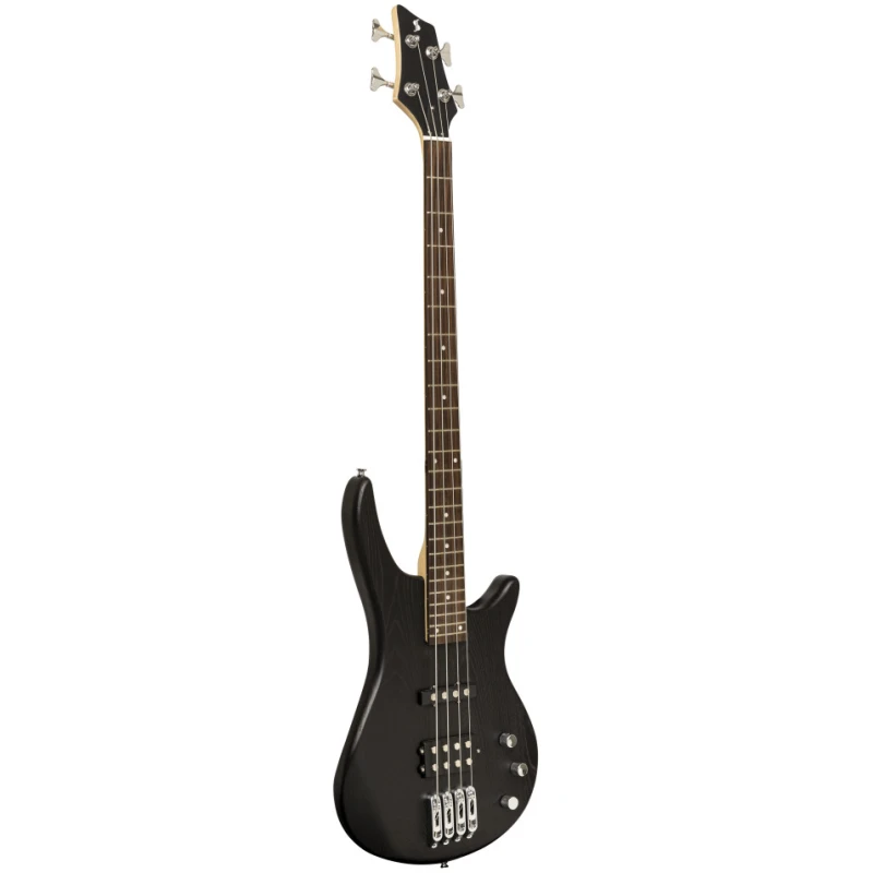 Stagg SBF40 Black Fusion 40 Electric Bass Guitar Satin