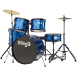 Stagg TIM-122B Blue 5 Piece Drum Kit