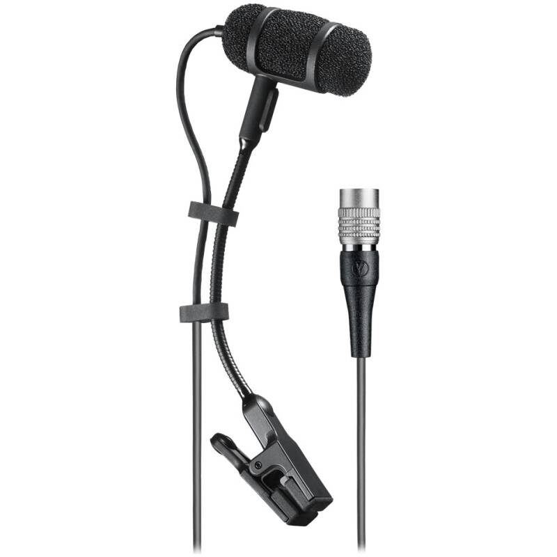 Audio-Technica PRO35cW Cardioid Condenser Clip-On Instrument Microphone