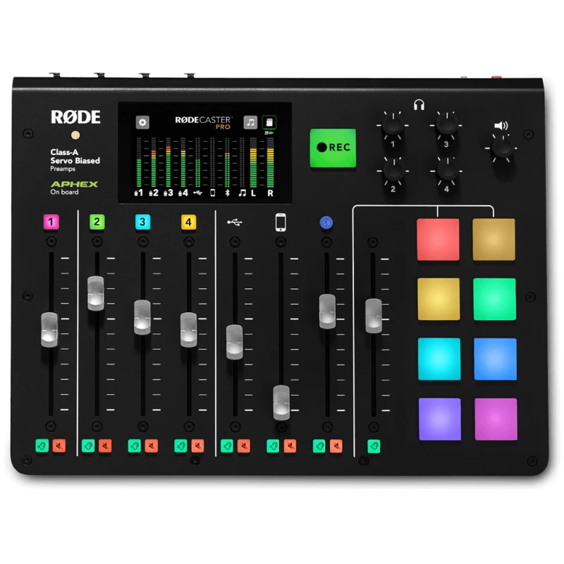 RØDECaster Pro Podcast Production Studio