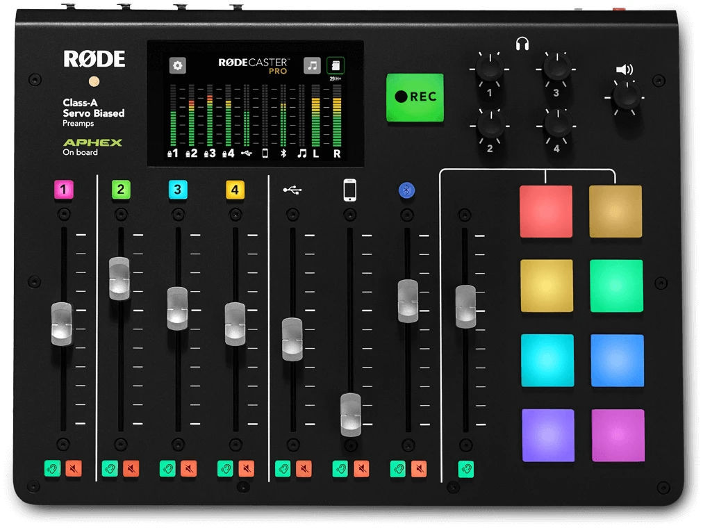 RODECaster-Pro1-2.png RØDECaster Pro Podcast Production Studio - Image 1