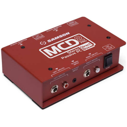 Samson S-Max MCD2 Pro Stereo Passive PC Direct Box