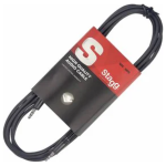 Stagg SAC1MPSMPSB – Audio Mini Stereo Cable (3.5 mm TRS To 3.5 mm TRS, 1 m) - Image 2