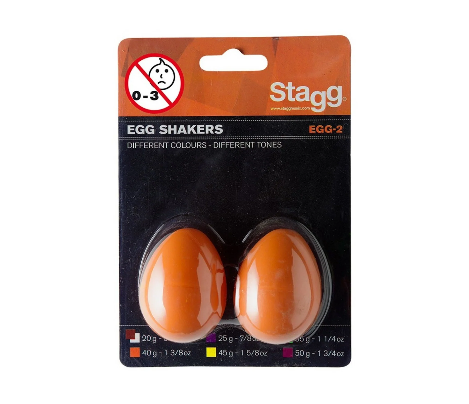 Stagg Orange EGG2 Shaker - Image 1