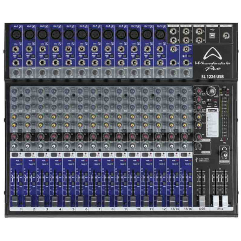 Wharfedale SL1224USB 16-Channel Mixer