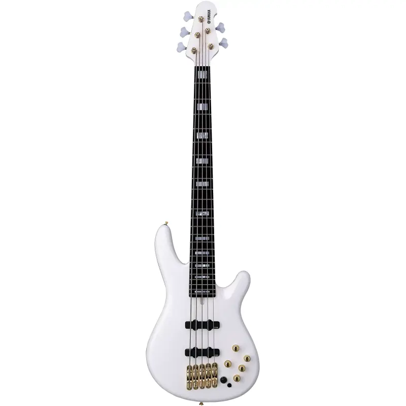 Yamaha BBNE2 White Bass Guitar (With Case)