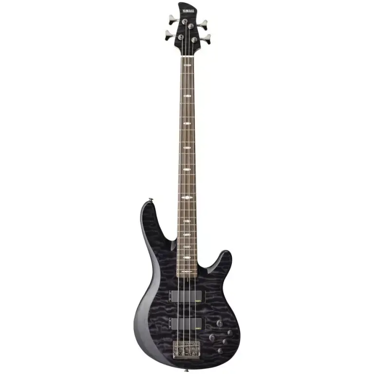 Yamaha TRB1004J Translucent Black Bass Guitar