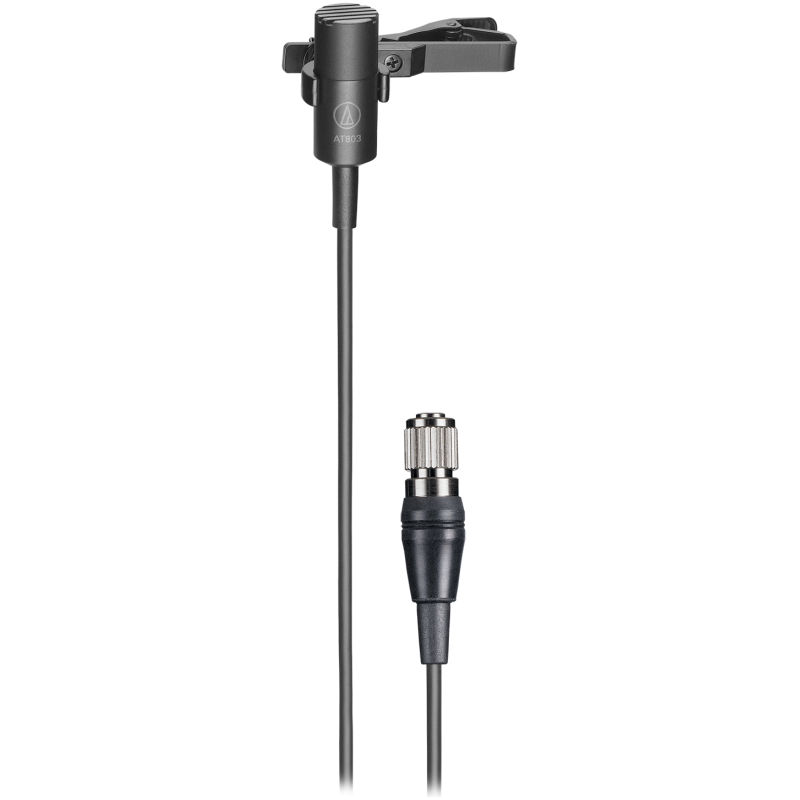 Audio-Technica AT803cH Miniature Omnidirectional Lavalier Microphone (cH Connector)