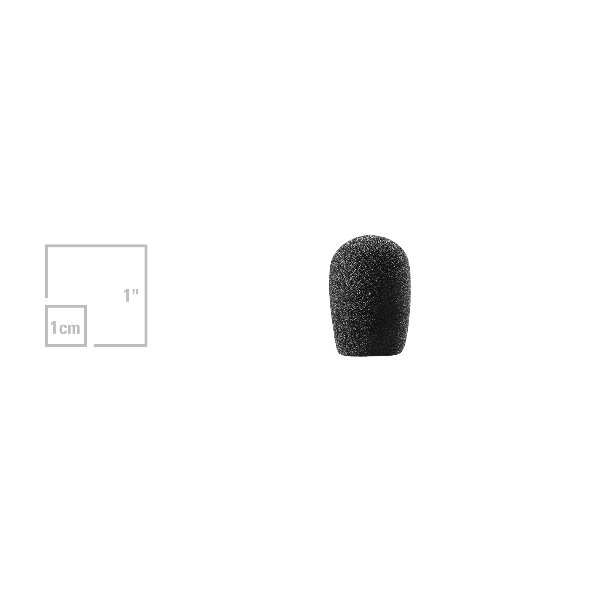 at8131_01 Audio-Technica AT8131 Miniature Foam Windscreen For AT829 Lavalier Microphone - Image 1