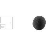 Audio-Technica AT8139S Small Foam Windscreen