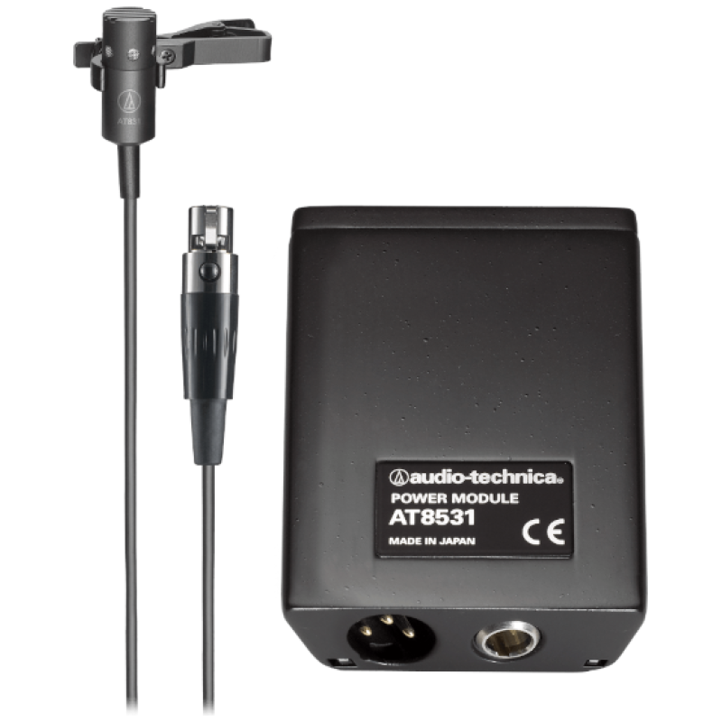 Audio-Technica AT831B(S4) Miniature Cardioid Lavalier Microphone