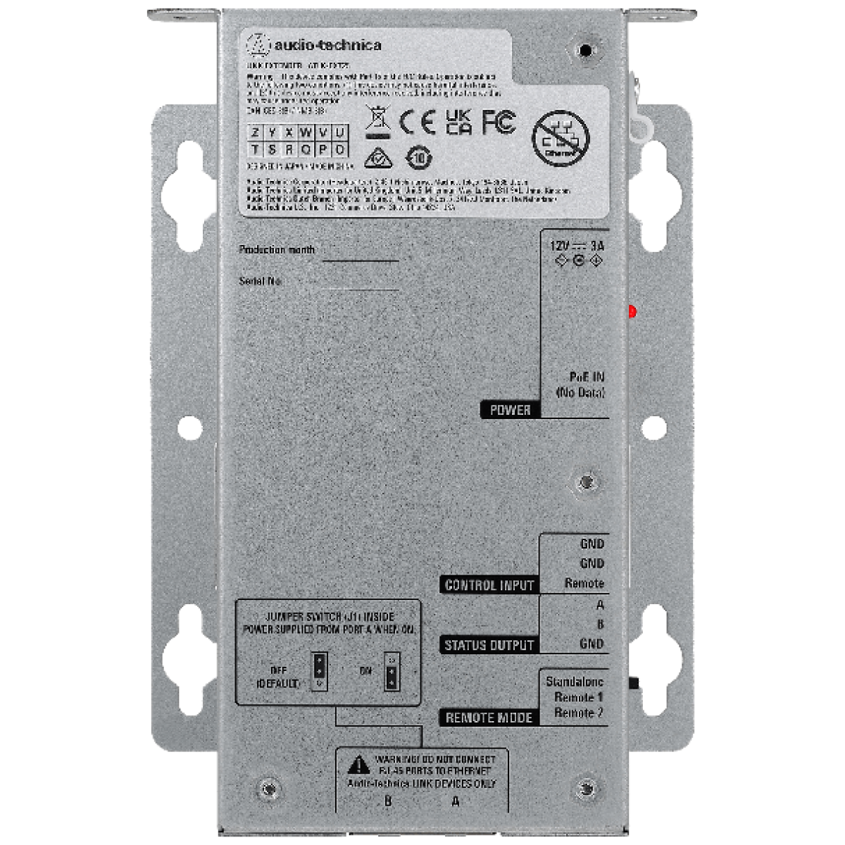 Audio-Technica ATLK-EXT25 Link RJ45 Cable Run Extender (25W Max) - Image 2