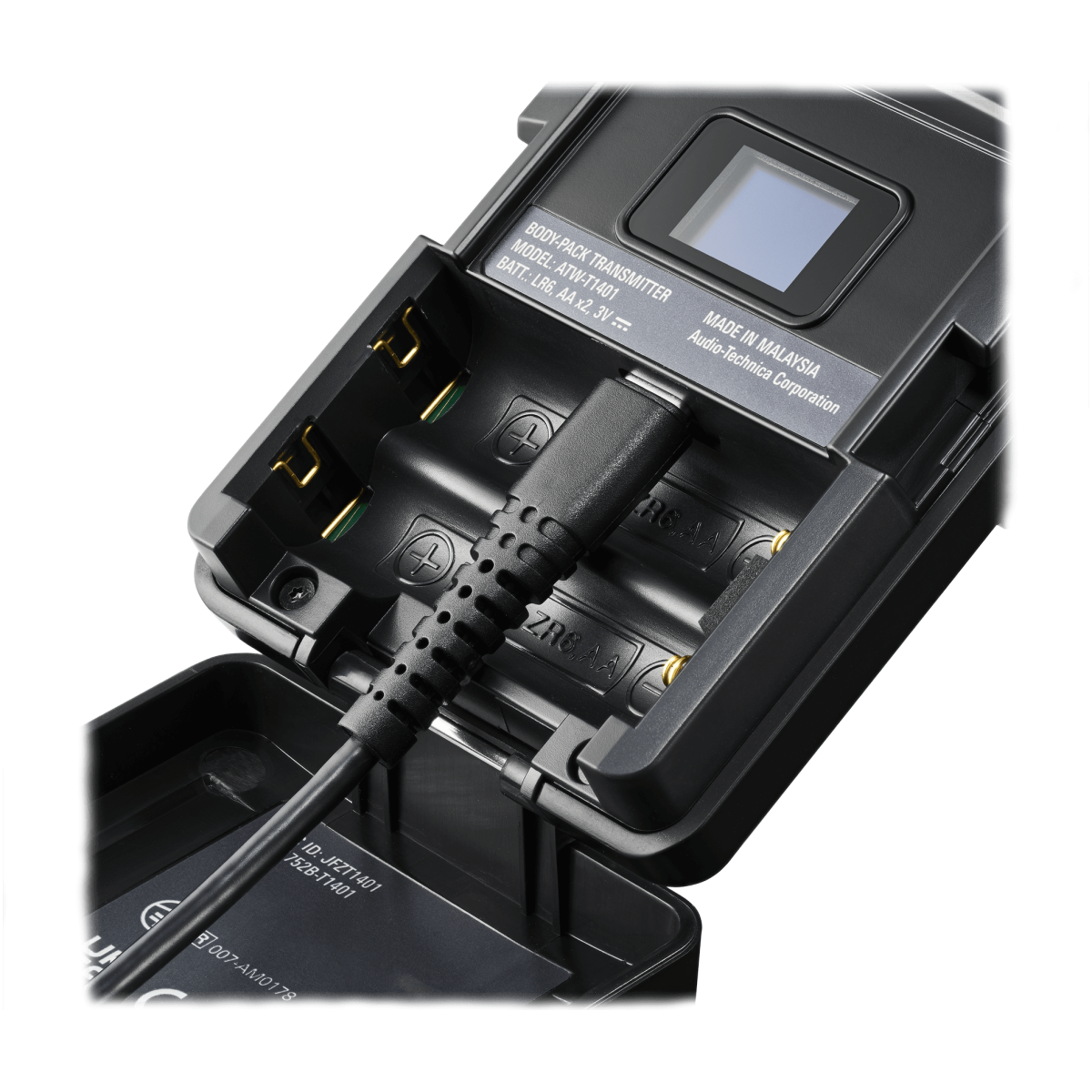 Audio-Technica ATW-T1401 System 20 PRO Digital Wireless Bodypack Transmitter - Image 2