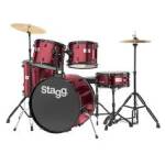 Stagg TIM-122B Wine Red 5 Piece Drum Kit