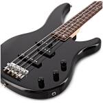 Yamaha TRBX174 Black Bass Guitar