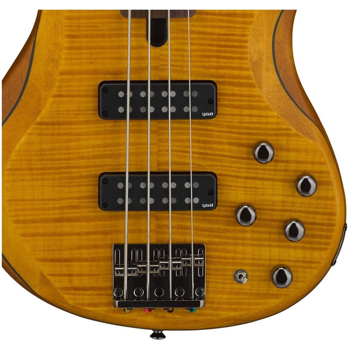 Yamaha TRBX604FM Matte Amber Bass Guitar