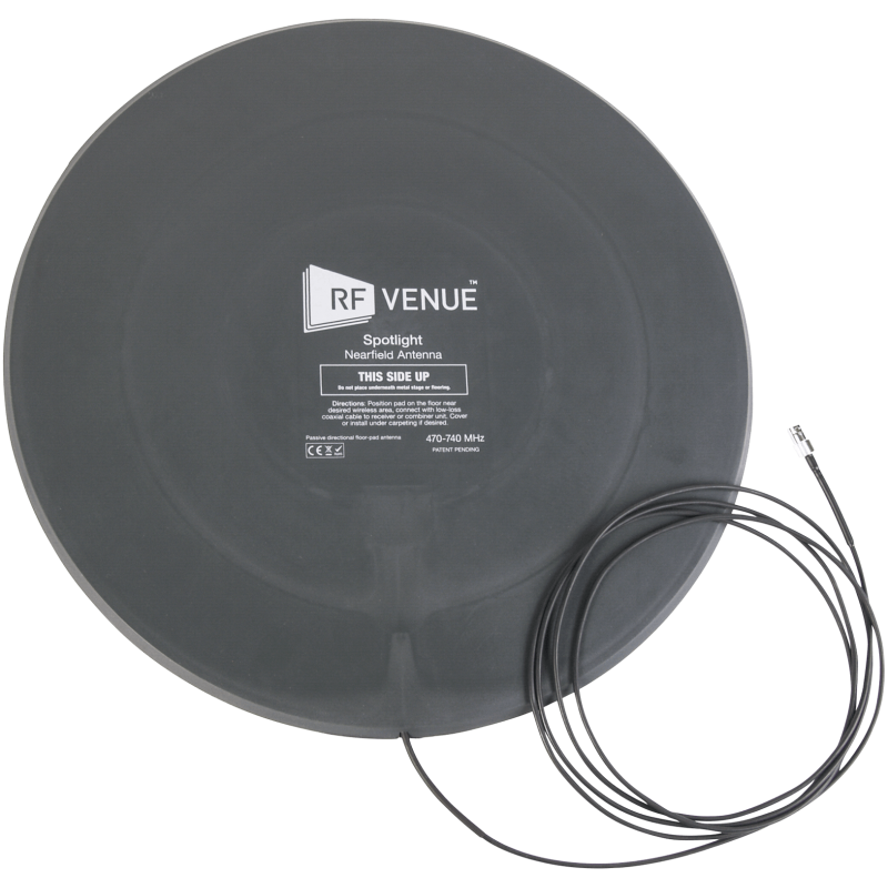 Audio Technica RFS Low-Profile Floor Pad RF Spotlight Antenna