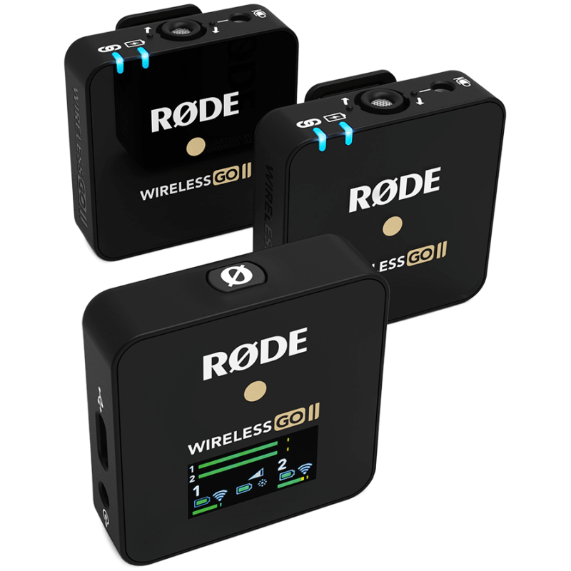 Rode Wireless GO II Wireless Microphone System
