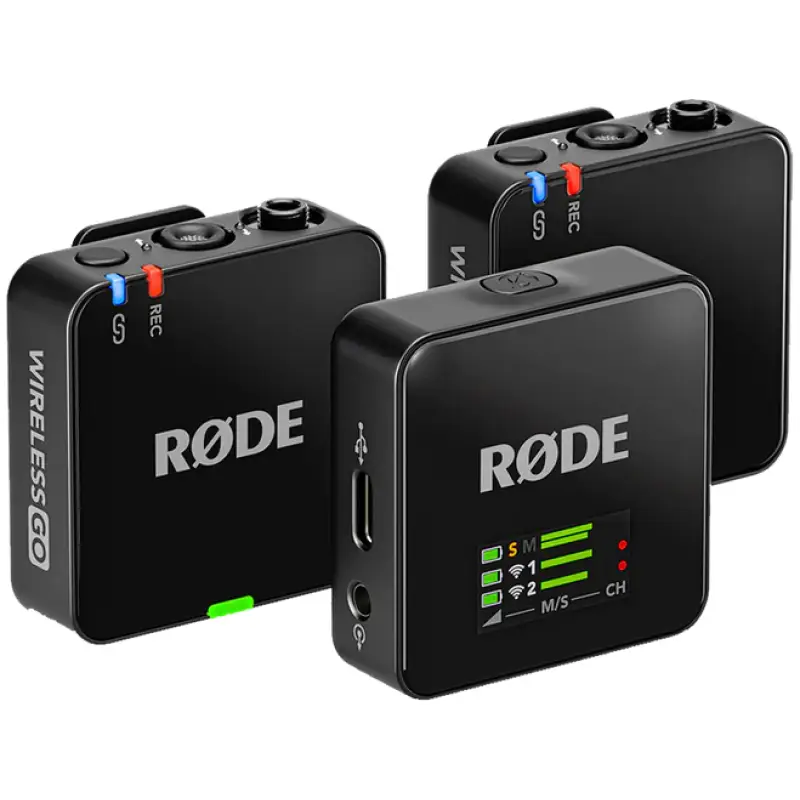 RODE Wireless GO Gen 3 2-Person Compact Wireless Microphone System