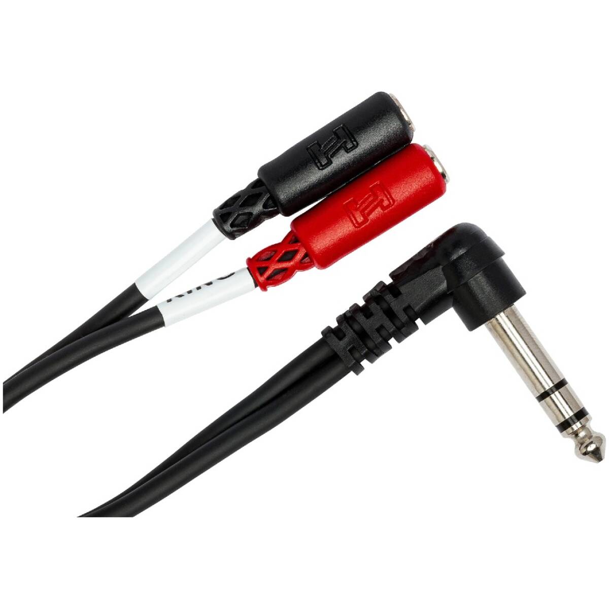 Hosa YPM-523 Stereo Breakout – 1/4" TRS to Dual 3.5 mm TRS Female - Image 2