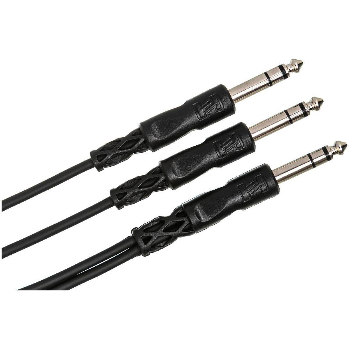 Hosa CYS-105 Y Cable – 1/4" TRS to Dual 1/4" TRS, 5 ft - Image 2