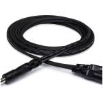 Hosa CYR-101 Y Cable – 1/4" TS To Dual RCA, 1 m
