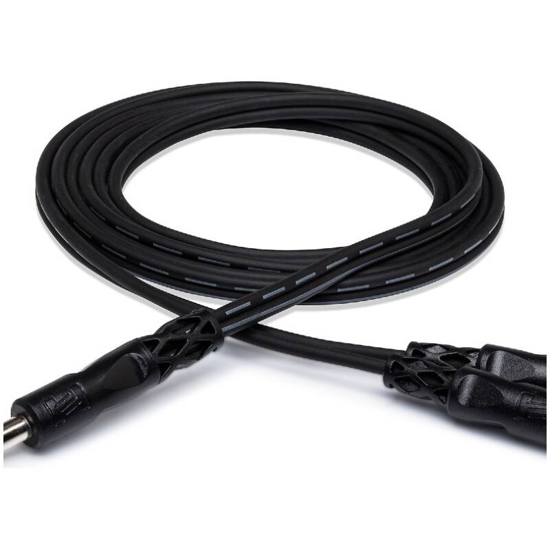 Hosa CYR-101 Y Cable – 1/4" TS To Dual RCA, 1 m