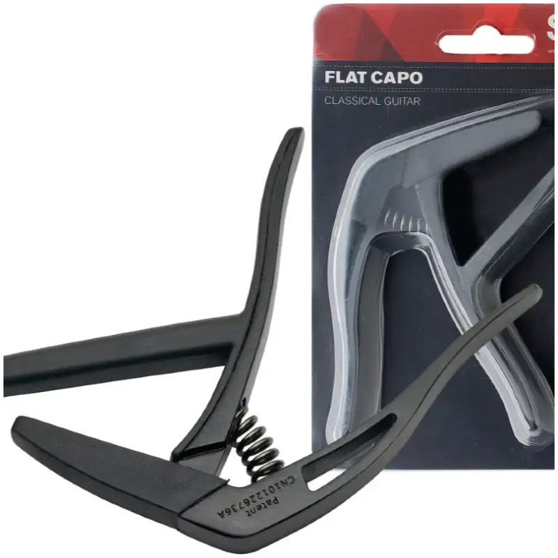 Stagg SCPXFL Black Flat Guitar Capo