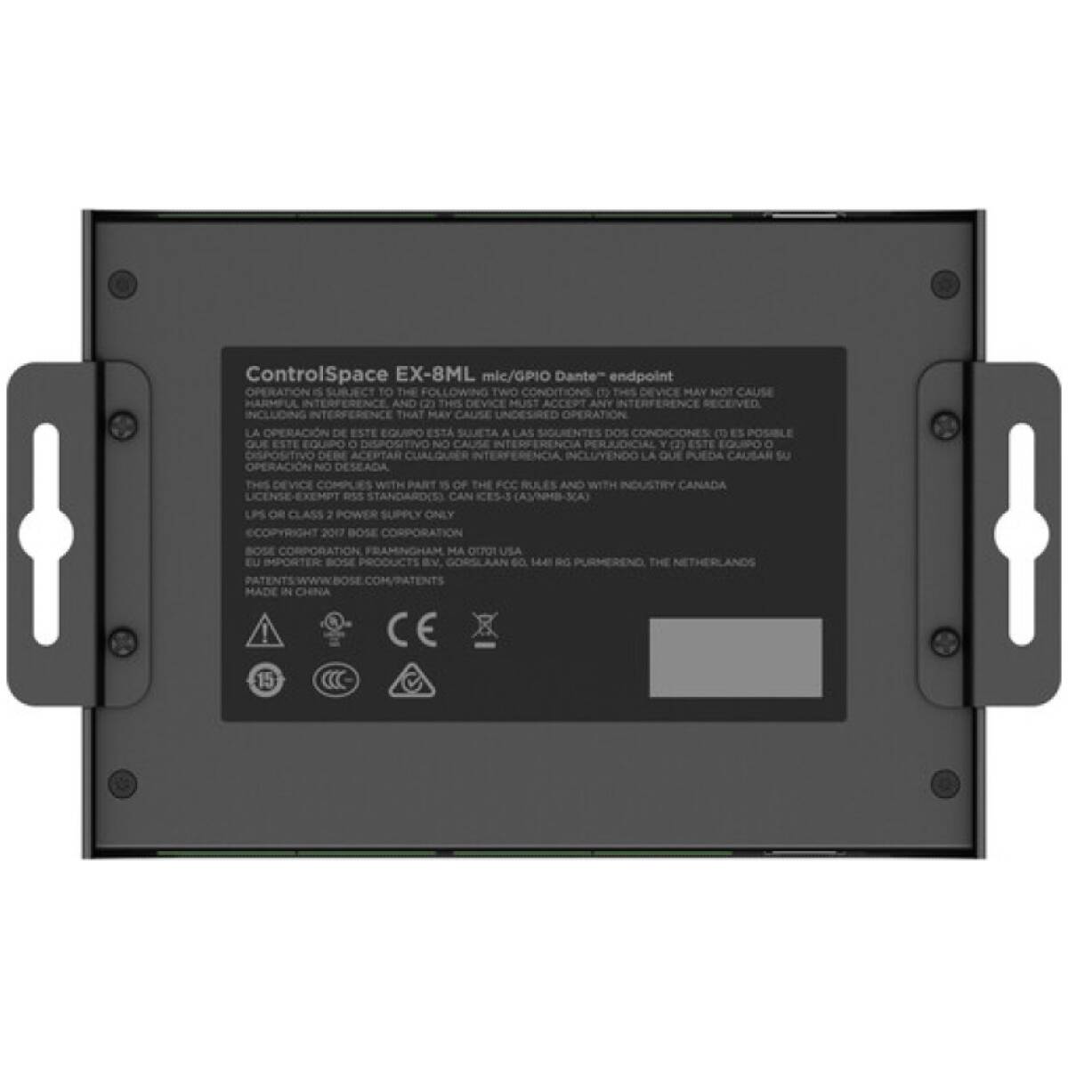 Bose Professional ControlSpace EX-8ML Microphone/GPIO Dante Endpoint - Image 4