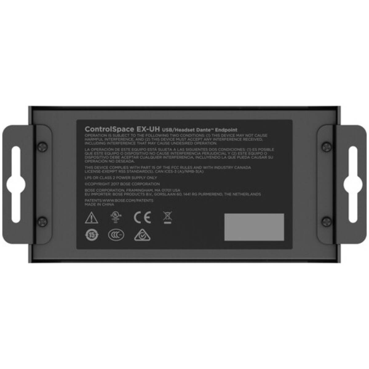 Bose Professional ControlSpace EX-UH USB/Headset Dante Endpoint - Image 5