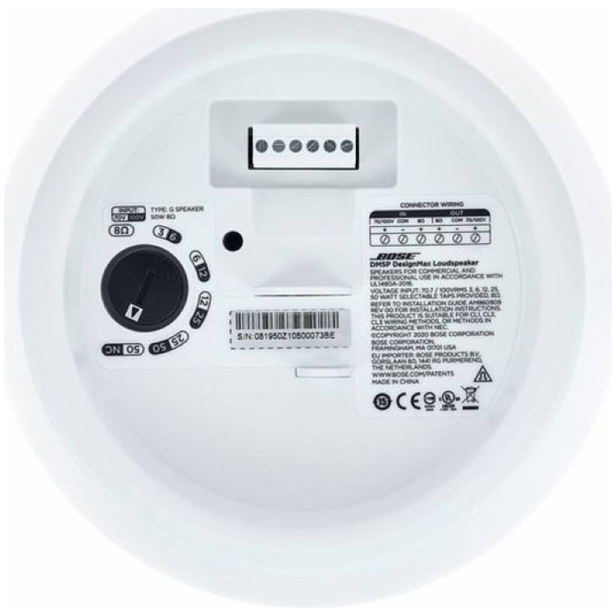 Bose Professional DM5PW  DesignMax Pendant Loudspeaker – White - Image 3