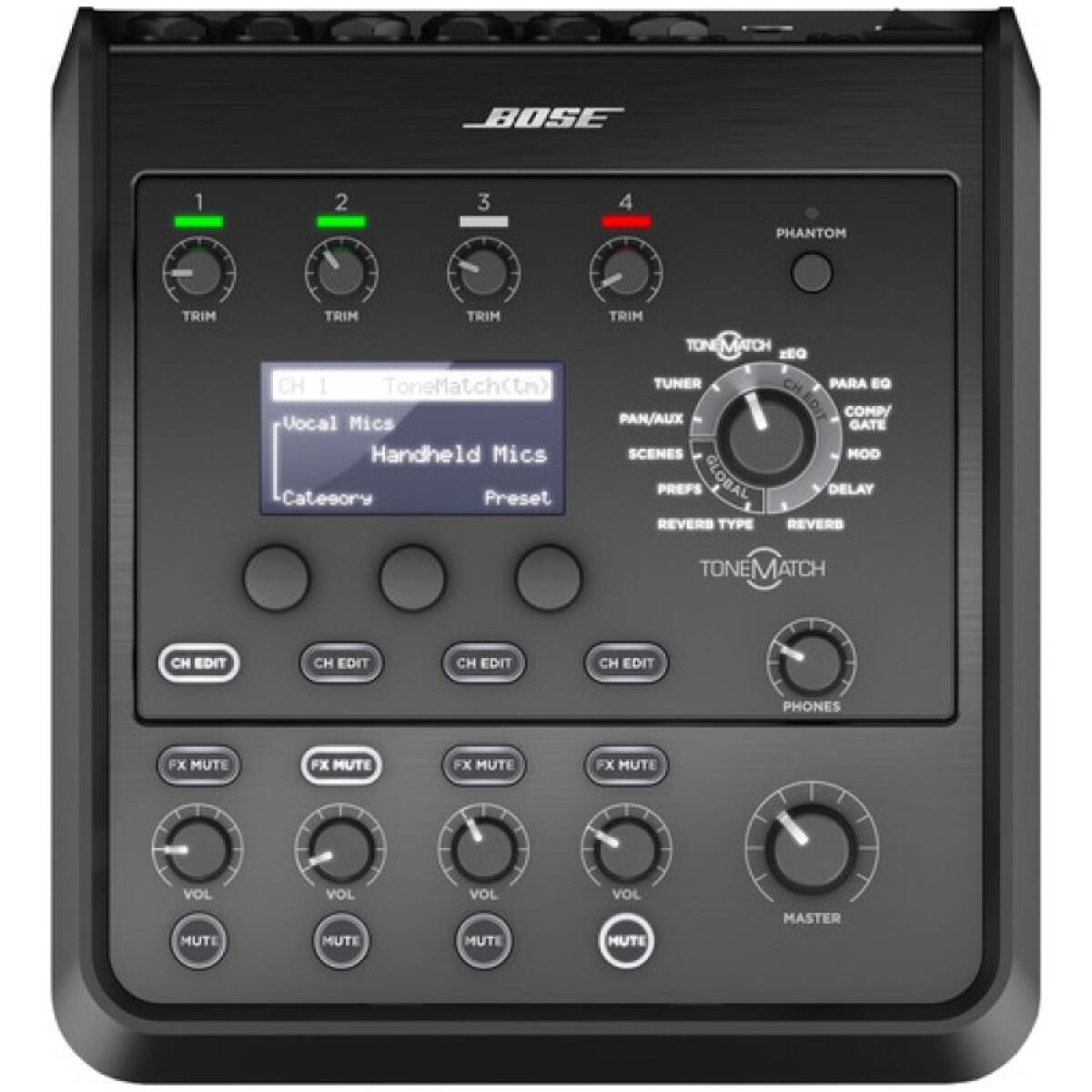 Bose Professional T4S ToneMatch 4-Channel Audio Mixer and USB Interface - Image 3