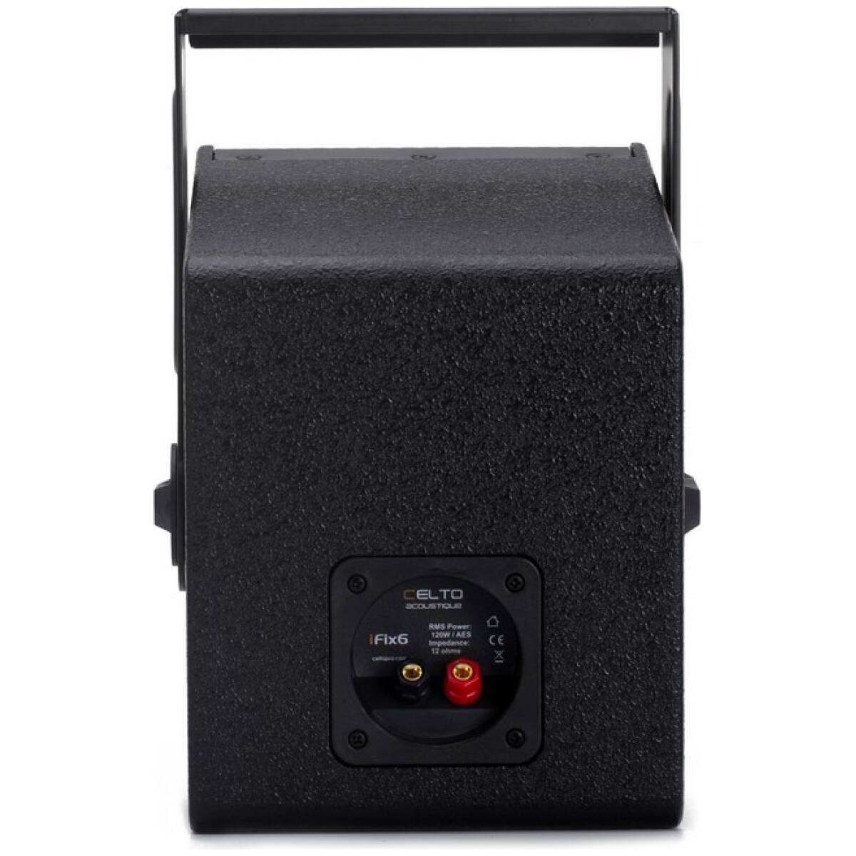 Celto Acoustique IFIX6 BLK 6.5" Passive Full-Range Installation Loudspeaker – Black - Image 3