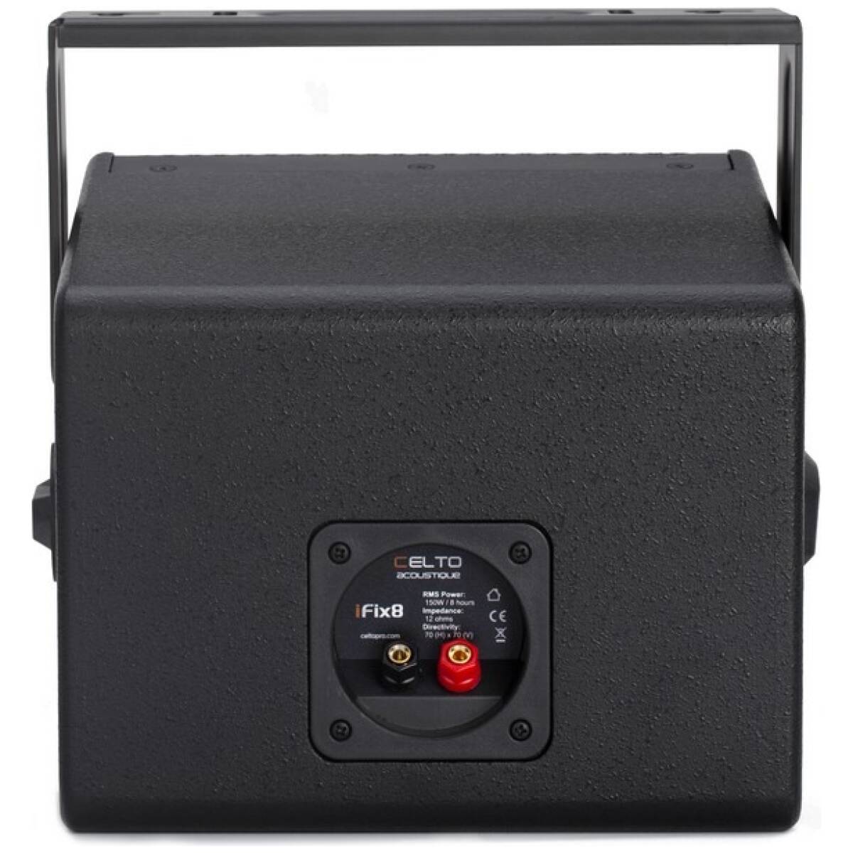 Celto Acoustique IFIX8 BLK  8" Passive Full-Range Installation Loudspeaker – Black - Image 3