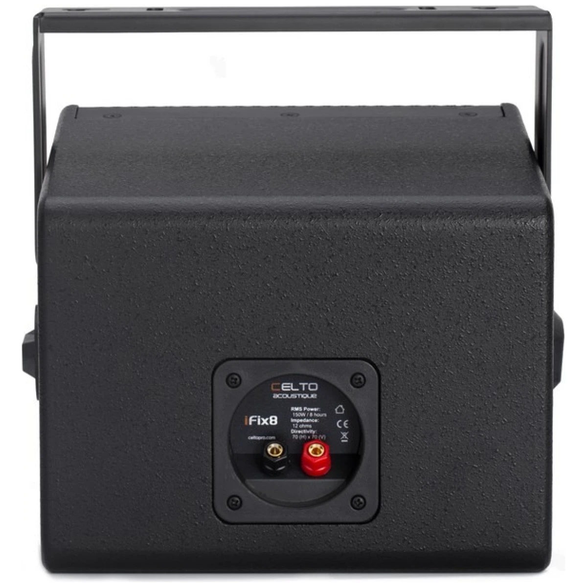 Celto Acoustique IFIX8 BLK  8" Passive Full-Range Installation Loudspeaker – Black - Image 3