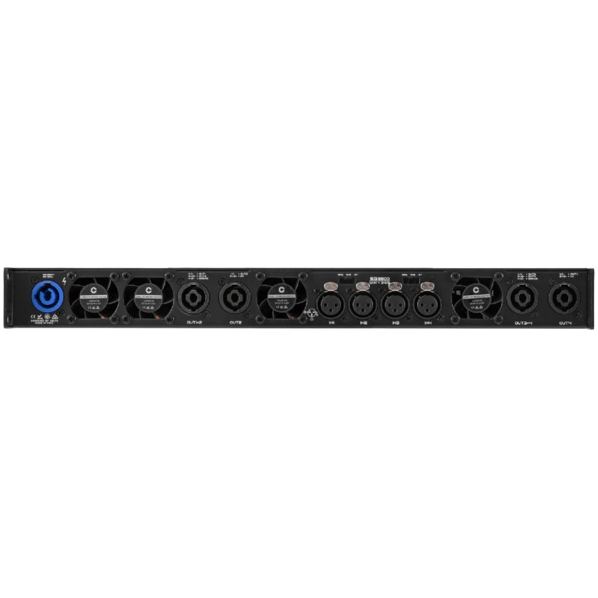 Celto Acoustique SQ8800 4-Channel Class-D Switch-Mode Amplifier - Image 2