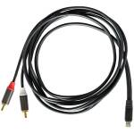 RubiQube IPDRC lightning to dual RCA 1.8m - Image 2