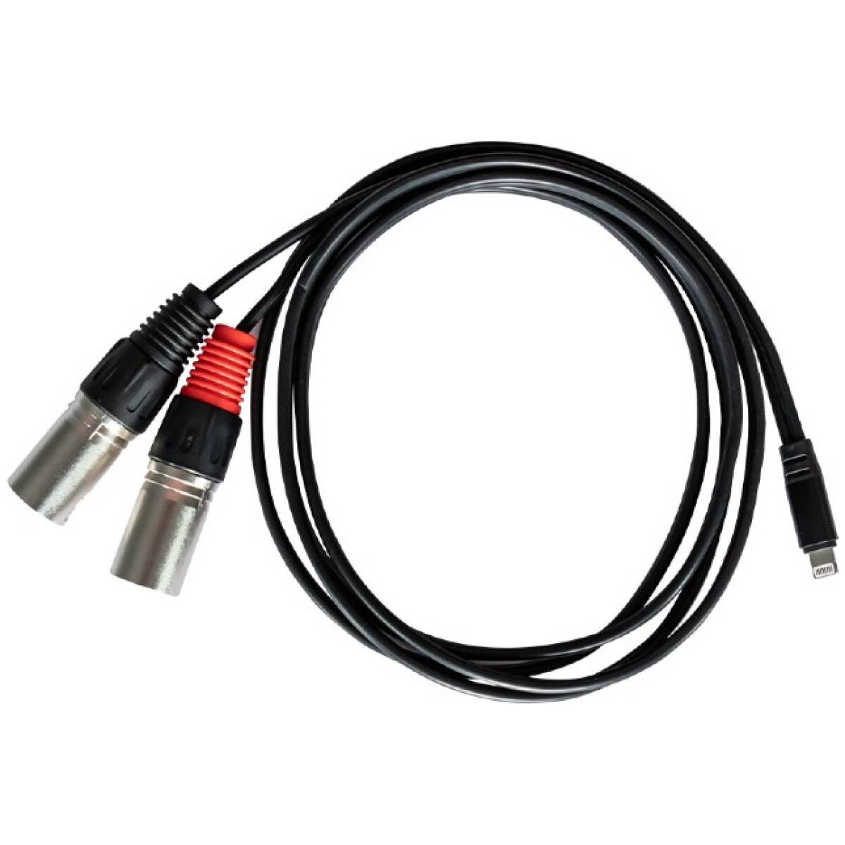 rubiQube IPDXL lightning to dual XLR 1.8m black - Image 2